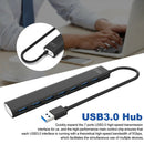 Power Super Speed Adapter Data Transmission Plug And Play USB3.0 Hub 7 Ports