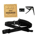 Ukulele Beginner Kit Strap+Strings+Capo+Rhythm Ring for Children Kids Adults