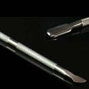 Great Nail File Cuticle Spoon Remover Stainless Steel Manicure Trimmer Tool LJ