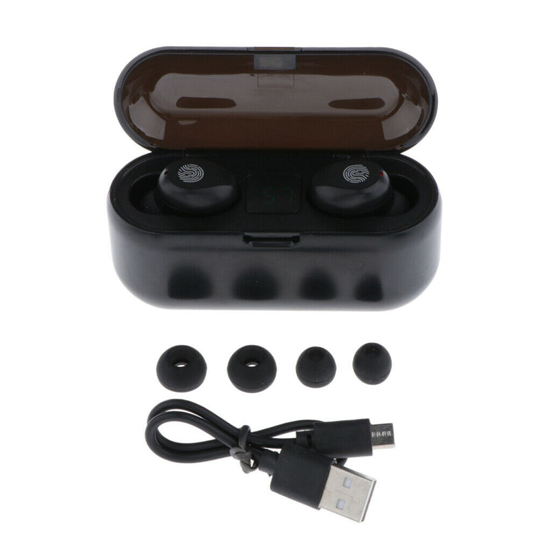 10M  V5.0 Earphones TWS Wireless Earbuds with Touching Display