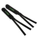 1 Pair Fixed Gear Fixie BMX Bike Bicycle Double Pedal Toe Straps Black E3N2