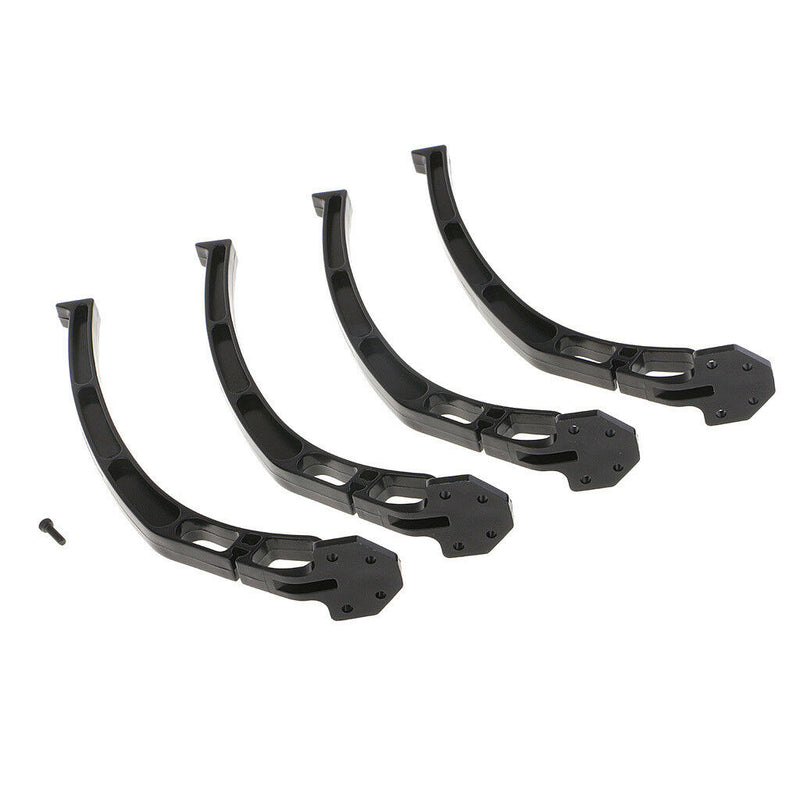 4Pcs Landing Gears Heightened Extender Bracket For DJI F450 F550 SK480 Black