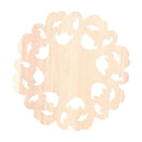 Lots Wood Carved Long Onlay Applique Unpainted Flower Walls Cabinets Door D