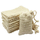 Shower Bath Sisal Soap Bag Natural Sisal Soap Bag Exfoliating Soap Saver Po