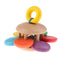 3pcs Wooden Baby Rattle Educational Grasping Rattle Montessori Toddler Toys