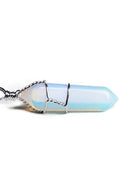 Chic Crystal Bead Stone Pendant for Necklace Opal