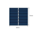 3V 150MA solar panel drip panel DIY handmade 60*55mm