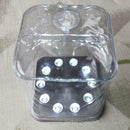 Foldable LED Solar Power Inflatable Tent Camping Light Square Inflatable Light