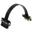 Pci-E Pci Express 1X To 1X Slot Riser Card Converter Extender Ribbon Adapte E9L8