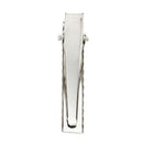 10X silvery barrette hair clip hair pins 48X5mm R9T2