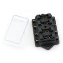 4 Way Car Vehicle Circuit Standard ATC Automotive Blade Fuse Box Block Holder TE