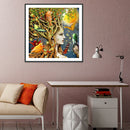 5D DIY Full Drill Diamond Painting Tree Man Cross Stitch Mosaic Craft Kit