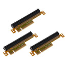 3Pcs PCI Express Riser Card PCI-E x8 to x16 Slot Adapter Converter Board