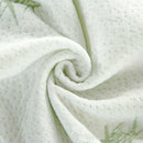 Bamboo Cervical Pillow Memory Foam Fabric Cover Bed Pillow Washable Style 1