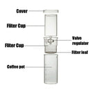 1X(400Ml 5Cup Dutch Coffee Cold Water Glass Drip Ice Maker Brew Machine Hom