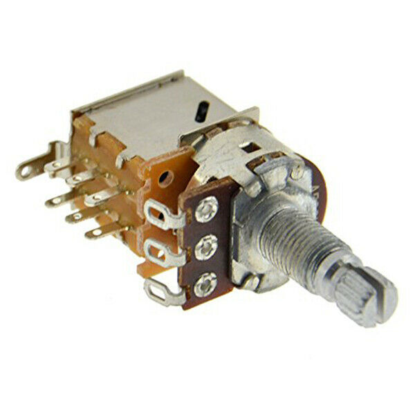 Guitar Bass Push Pull Pot A500K Push Pull Potentiometer Volume Tone Short S
