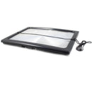4 LED Lights 3X Magnifier Glass Foldable Hands Free for Reading Full Page WHE