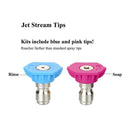 Second Story Quick-Connect Nozzle Tips For Power Washer, Soap And Rinse Jet D1Q5