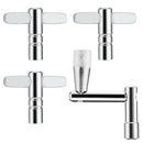 Drum Key 3-Pack with Continuous Motion Speed Key Universal Drum Tuning Key D5Z3