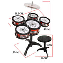 Wireless Instrument Toys for Girls Boy Baby Classical Jazz Drum Drum Kit Ch
