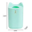 Large Capacity Home Air Humidifier Double Nozzle Fine Mist Sprayer (Green) A