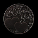 Commemorative Coin Lucky Love Words Romance Couple Collection Art Gifts Souve M&