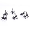 12pcs/set Ant Fruit Fork Eco Friendly Plastic Kitchen Bar Kids Dessert Forks BX
