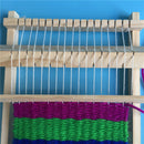 Wooden Weaving Loom Craft Yarn DIY Hand Knitting Machine Kids Educational To Cy