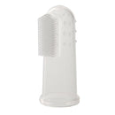 Pet Finger Toothbrush Silicone Dog Tooth Cleaner Cat Teeth Cleaning(Blue) A