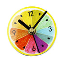 Magnetic Suction Clock Wall Clock Bath Shower Clock Kitchen Clock Colorful