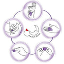 4Pcs/Lot Menstrual Cup for Feminine Hygiene Medical Silicone Cup Menstrual