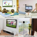 25miles Indoor TV VHF UHF FM 4K 1080P HDTV HD DVB-T2 ATSC HD Thin TV Antenna  Jf