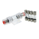 4 Pieces Car Audio Part Electronics 60A AGU Fuses with 4/8 Gauge Fuse Holder