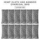 12 Packs 75G Bamboo Charcoal Bag Home Car Natural Air Freshener Purifier Bag