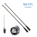 NA-771 SMA-F Dual Band High Gain Radio Antenna for Baofeng UV-5R Kenwood bs
