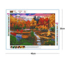 5D DIY Full Drill Diamond Painting Scenery Cross Stitch Embroidery Mosaic