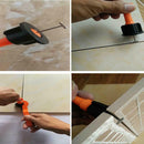 50Pcs Reusable Tile Leveler T-lock Floor Tool Leveling Positioning System Kit WH
