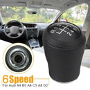 6 Speed Car Manual Gear Shift Knob Shifter Lever Head Handball for Audi A4