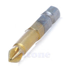 5Pcs 1/4" Hex Shank Titanium Coated Anti Slip Electric Screwdriver Bits PH2 50mm