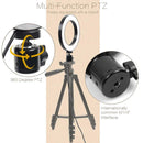 LED Selfie Ring Light Photo Live Stream Video Make Up Lamp Dimmable 8-inch for