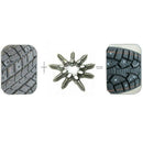 100x 4*12mm Car Tire Stud Thorn Screw Anti-slip Snow Ice Nail Bit Accessories OZ