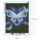 DIY Butterfly Cross Stitch 5D Full Square Drill Diamond Painting Art (F160)