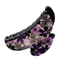 2x Women Flower Large Shower Makeup Bath Hair Claw Clip Grip Clamp Clasp Pin