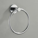 New Stainless Steel Chrome Wall-Mounted Towel Ring Holder Hanger Bathroom JPU