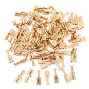 100Pcs Crimp Terminal Cable Female Spade Connector 7.8mm JC%o