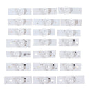 20 X 3V SMD Concave lens Lamp Beads with Optical Lens Fliter for LED TV Repa Nw