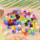 100x bird rings 8mm leg bands clip pigeon dove chicks duck bantam poultry 3C