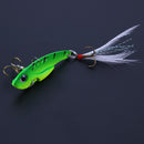 5pcs 12g VIB Metal Hard Fishing Lures Feather Baits Fishing Tackle
