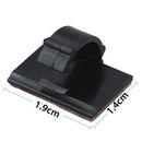 20Pcs Lf-Adhesive Wire Tie Cable Clamp Clip Holder For Car Dash Cam Nw