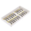 10 pairs of false eyelashes long fiber reusable Eyelash eyes makeup V2Q5